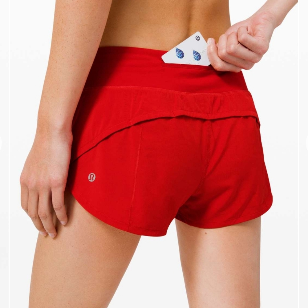 Lululemon Speed Up Short 2.5" SW Sz 12 NWT